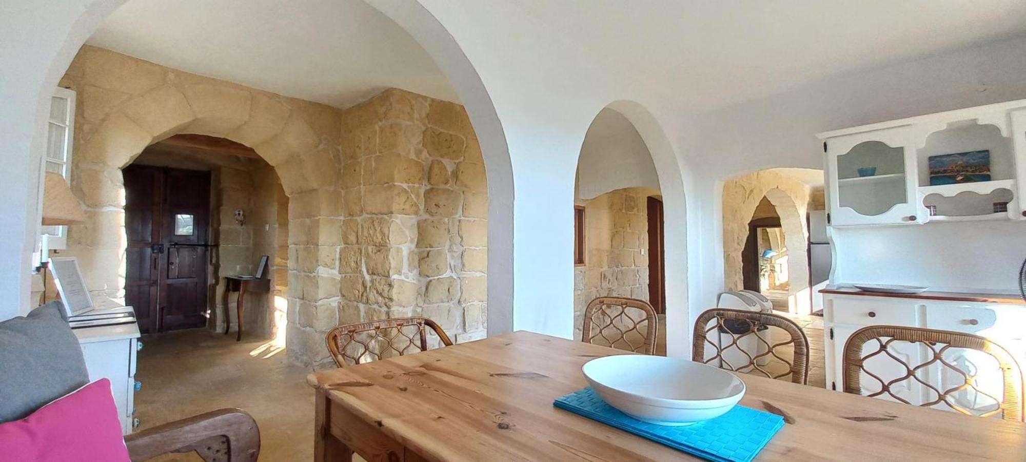 Dar Ta' Xmun - Idyllic Farmhouse With Pool, Garden, Seaview & Sunset 圣劳伦斯 外观 照片