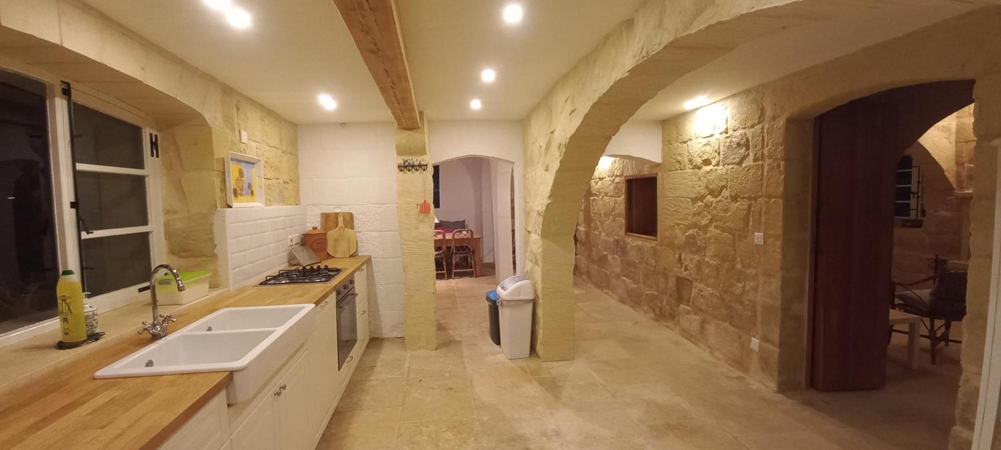 Dar Ta' Xmun - Idyllic Farmhouse With Pool, Garden, Seaview & Sunset 圣劳伦斯 外观 照片
